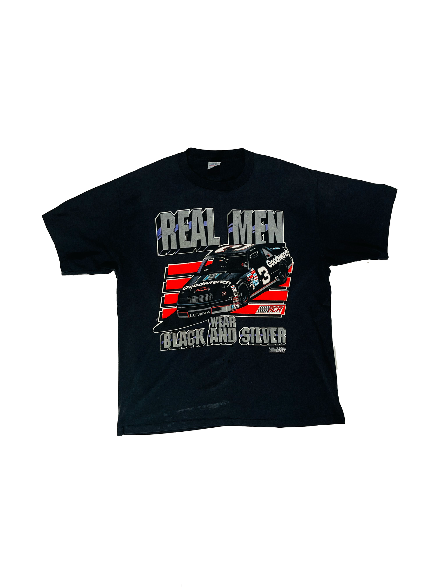 vintage 1990 dale Earnhardt real men tee