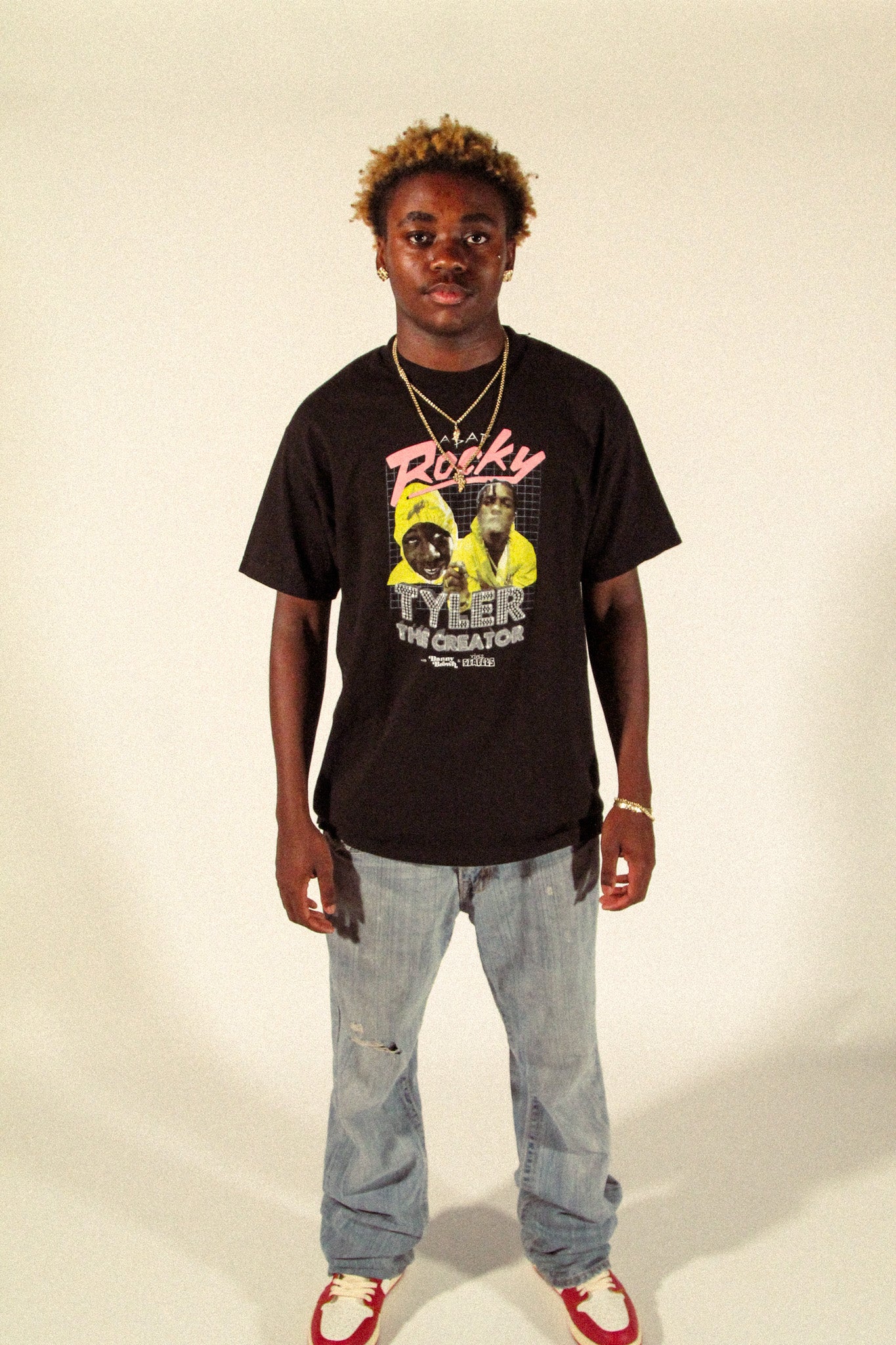 Asap rocky and Tyler the creator 2015 tour tee