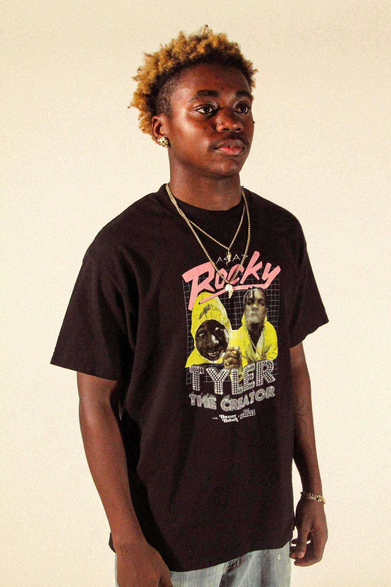 Asap rocky and Tyler the creator 2015 tour tee