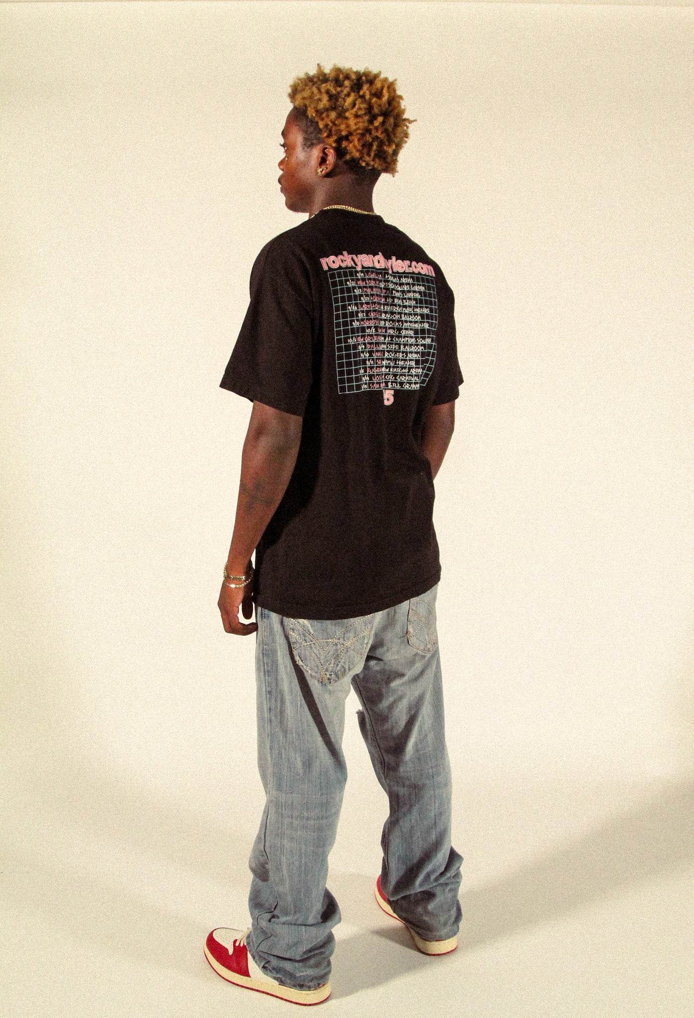 Asap rocky and Tyler the creator 2015 tour tee