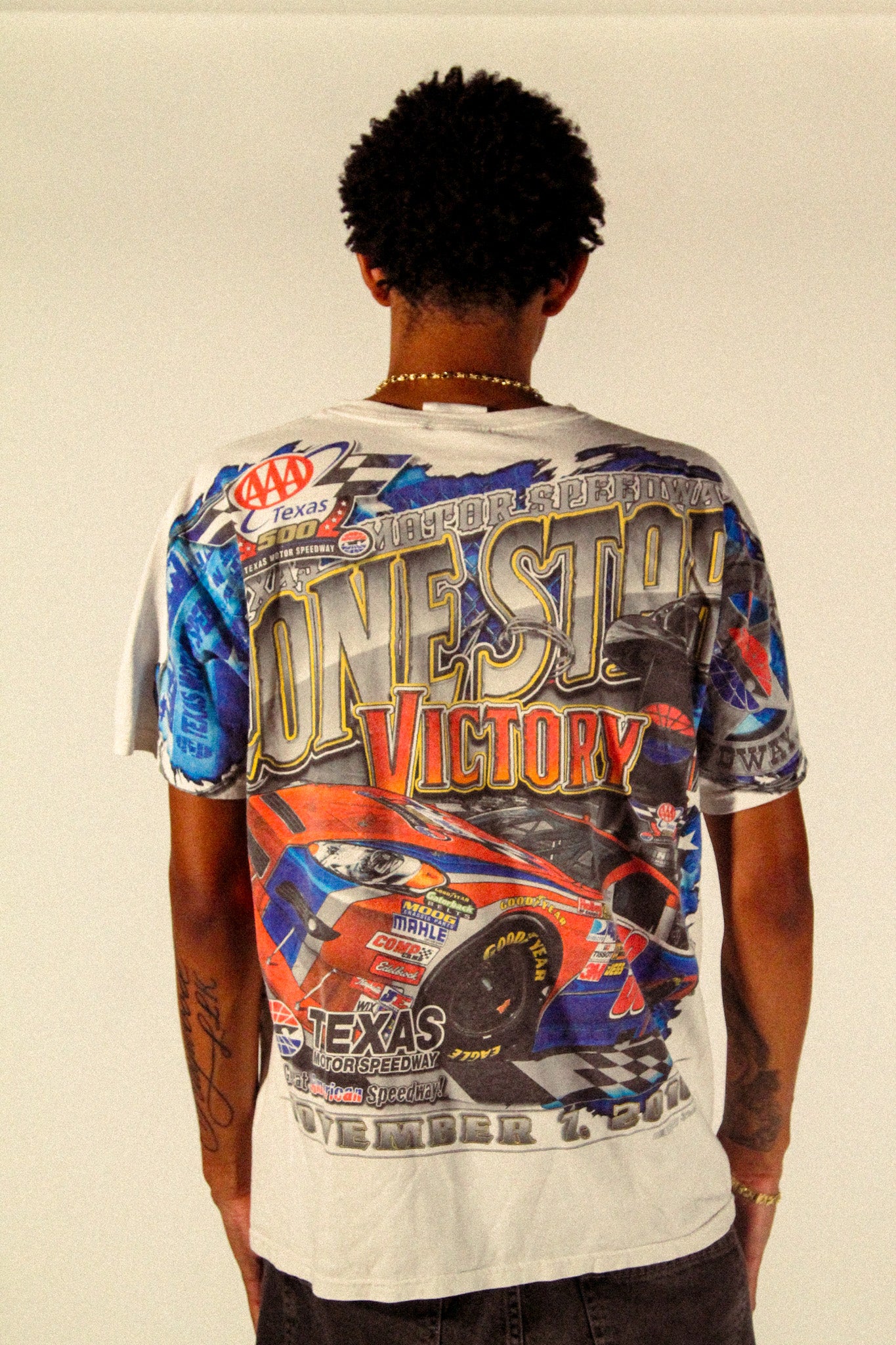 2010 Texas hot pursuit AOP Tee