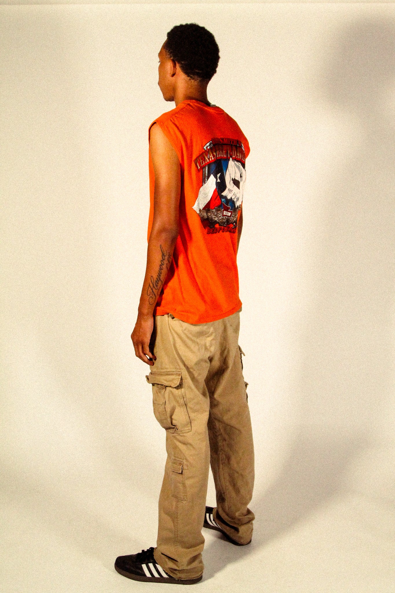 Harley Davidson cut off tee