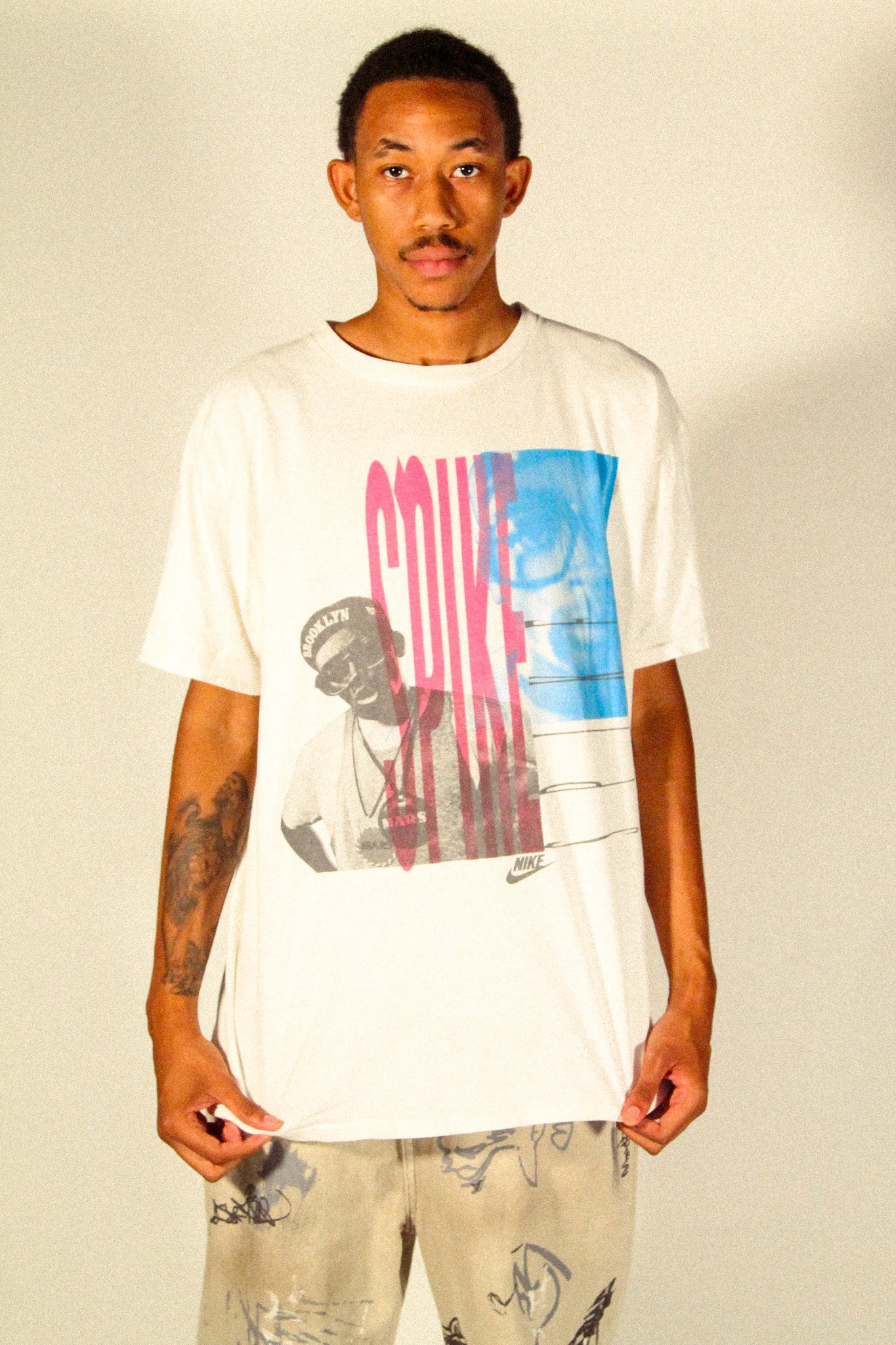 90s nike x spike lee tee