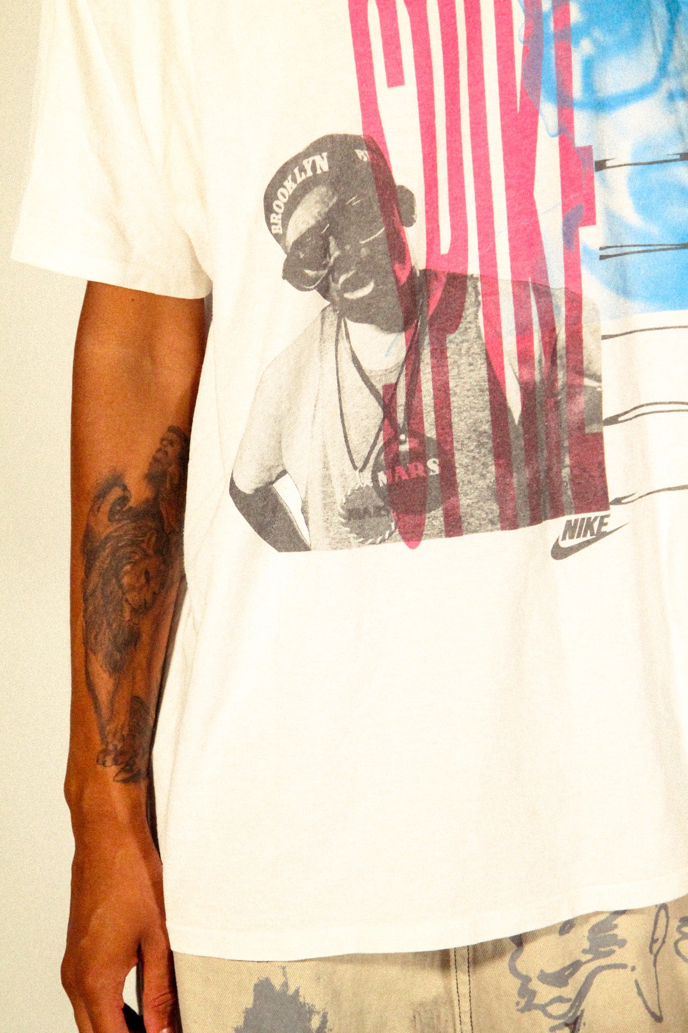 90s nike x spike lee tee